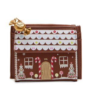Betsey Johnson Kitsch Gingerbread BiFold Wallet NWT